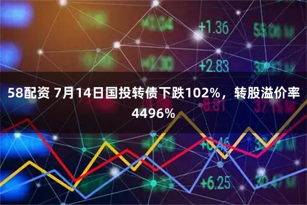 58配资 7月14日国投转债下跌102%,转股溢价率4496%